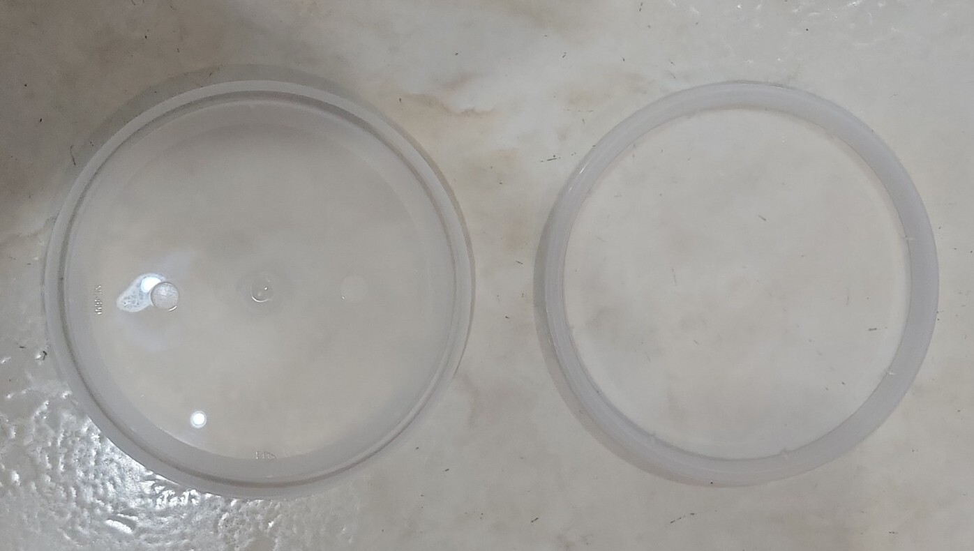 PACTIVE NL-500 CLEAR LIDS REPLACEMENT. USA.