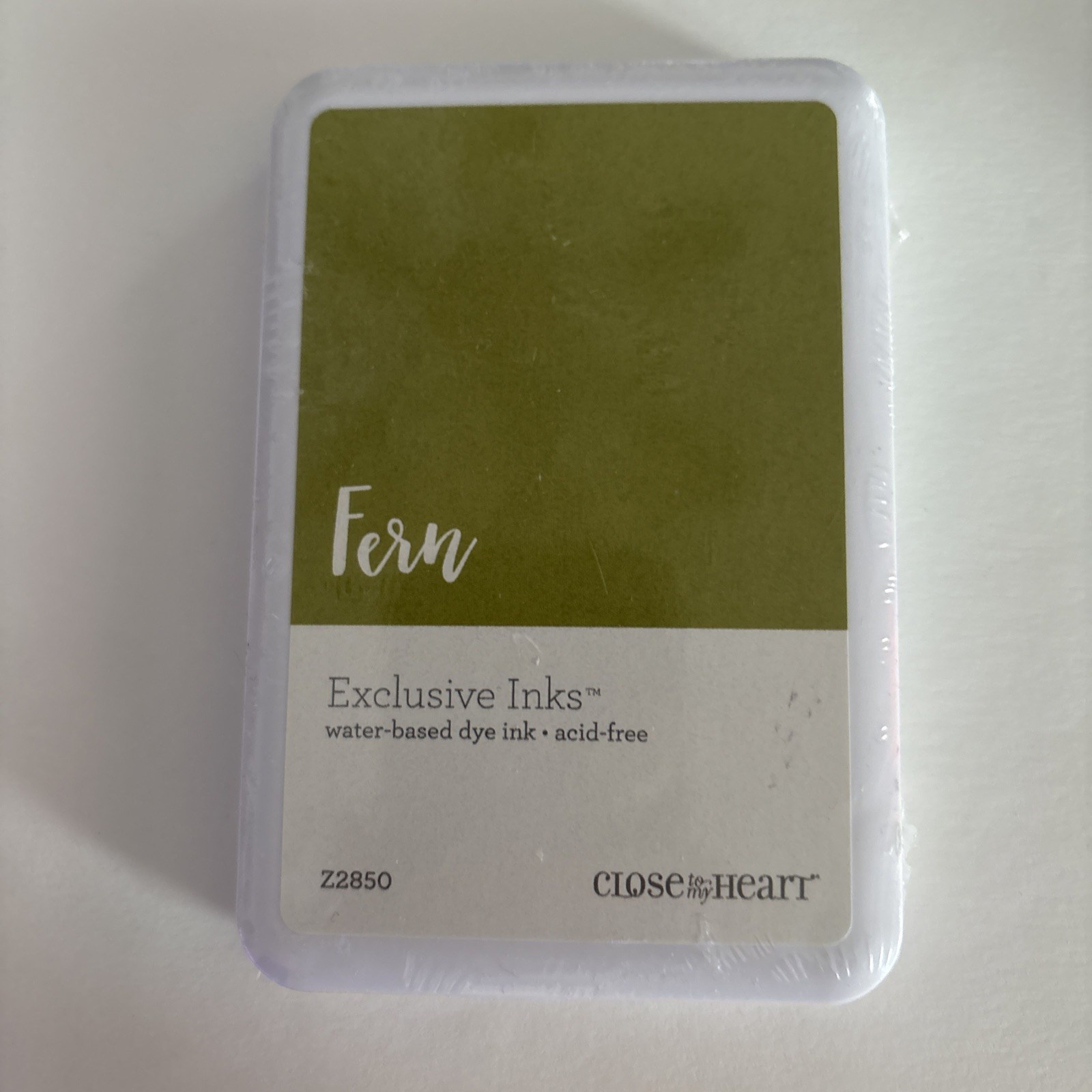 CTMH Magnetic Ink Pad FERN Water Based  Ink Stamp Pad Sealed New & Unused
