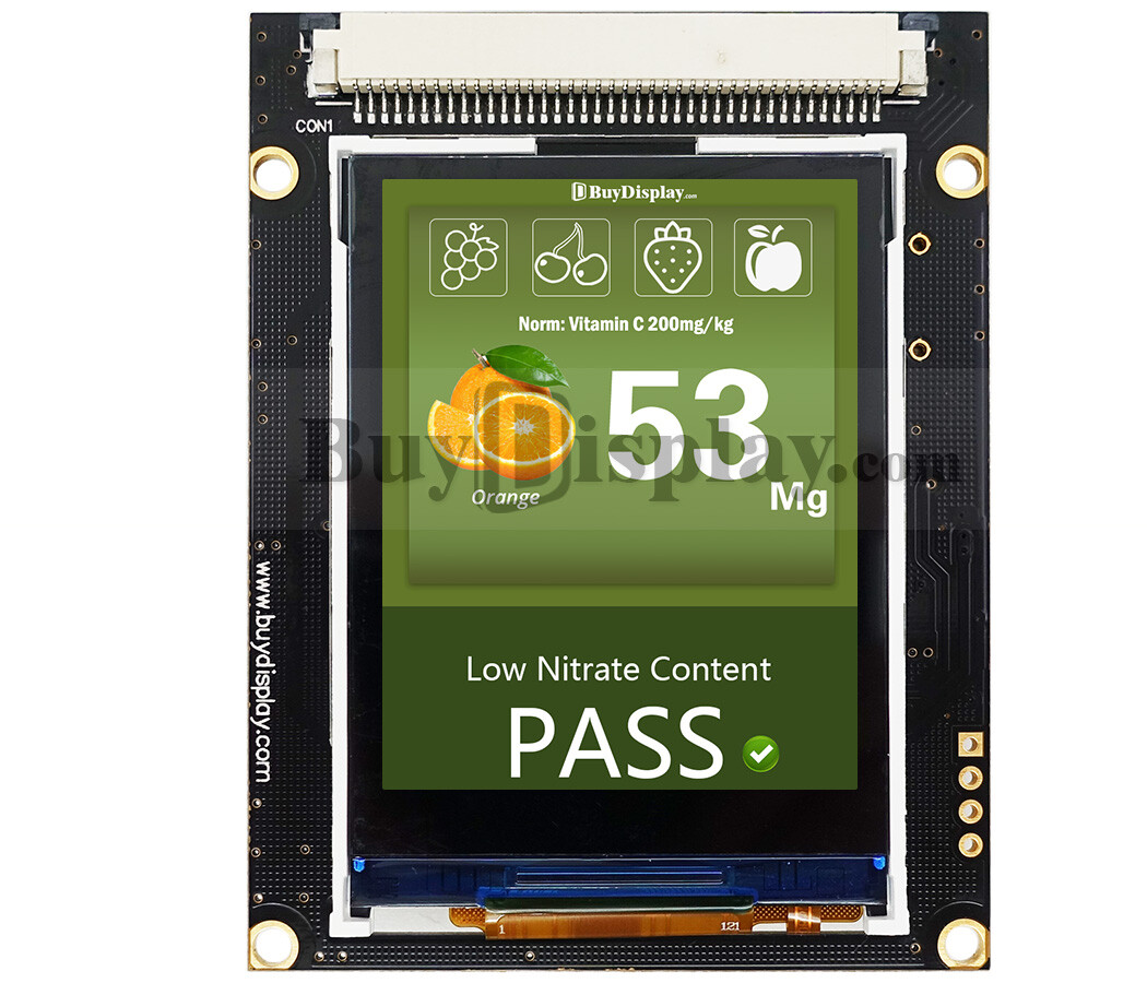 IPS 2.4 inch TFT LCD Display Module w/ Touch Screen,Breakout Board,Tutorial