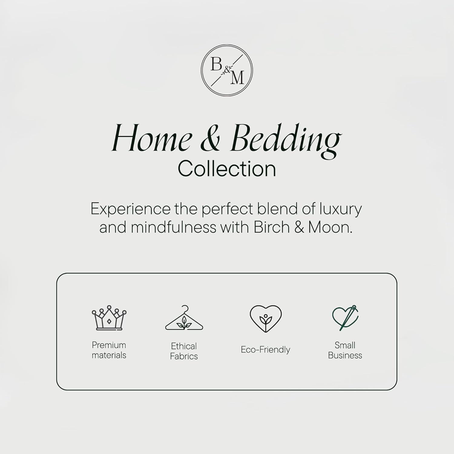 Birch & Moon 100% Certified Egyptian Cotton Sheets - 1200 Thread Count