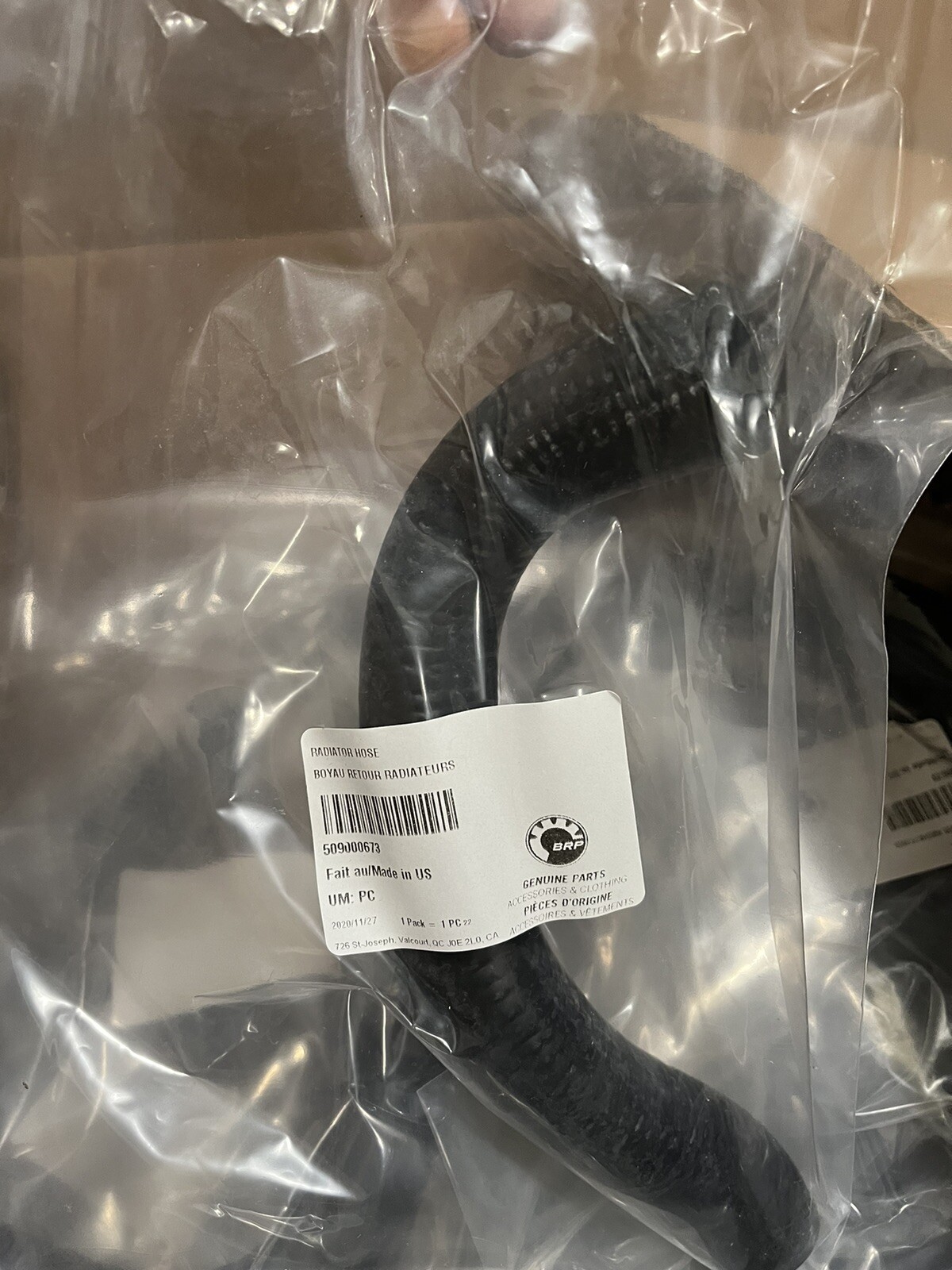 BRAND NEW “Original” BRP Ski-Doo MXZ TNT Summit GSX Coolant Hose 509000673 OEM