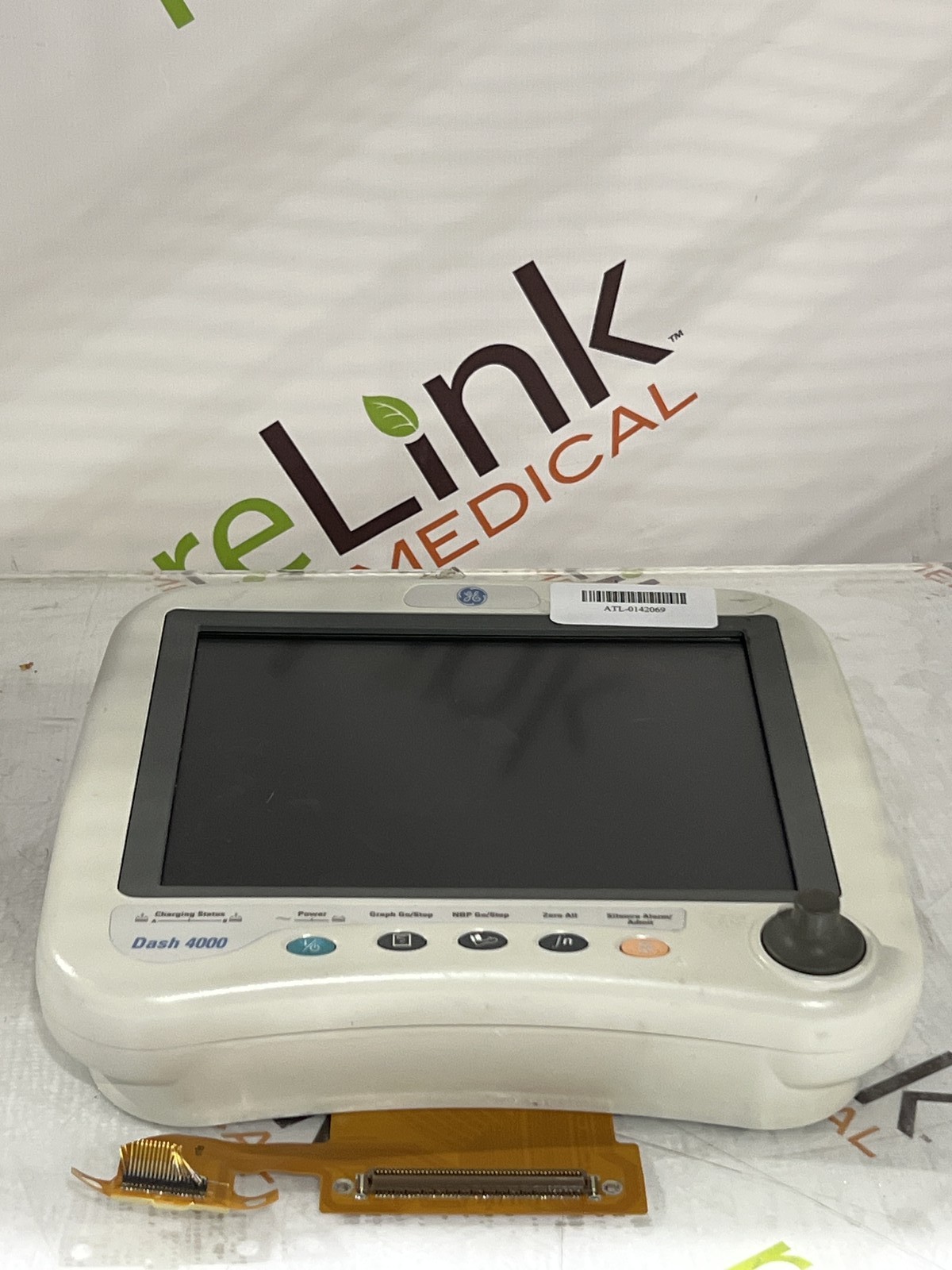 GE Healthcare Dash 4000 Display Screen