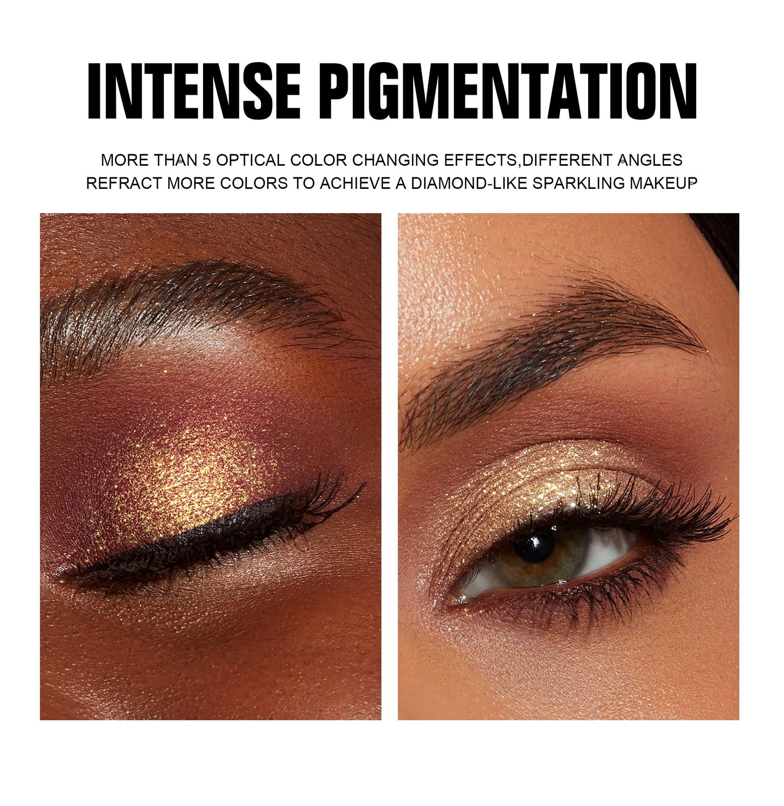 Pink Shimmer Sparkle Chameleon Duo Chrome Multichrome Mashed Potato Monochrom...