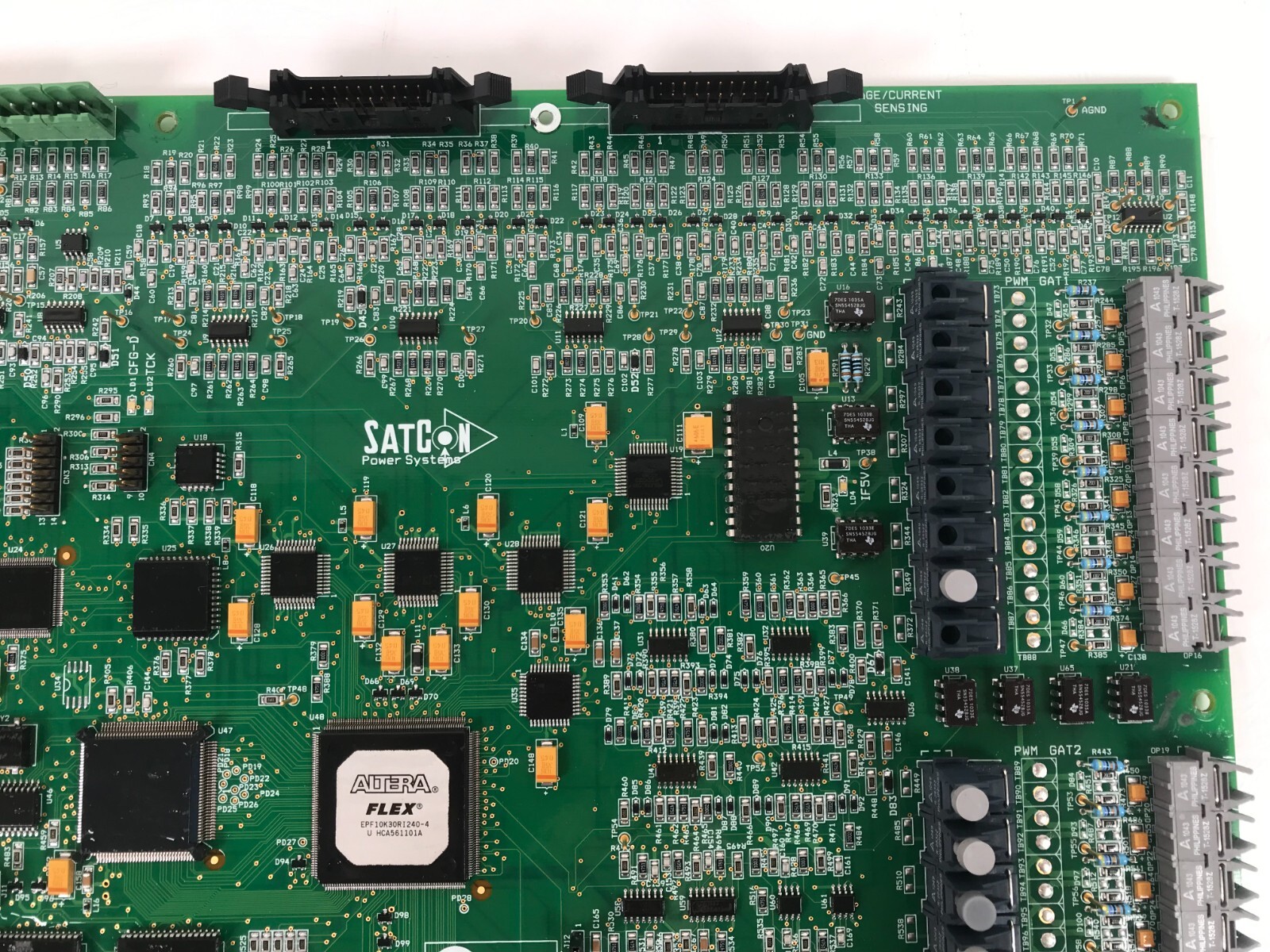 SATCON PC01100-C DPCB-1 Board, Satcon PowerGate 500 kW, 100 kW