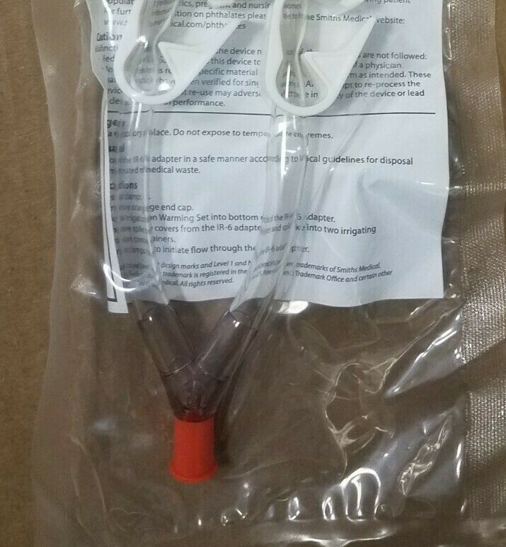 (N) SMITHS MEDICAL IR-6 Disposable High Flow Y (Lot of 12) / (B5a)