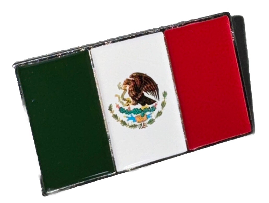 Bandera Mexico Flag Hat Pins Para Gorra