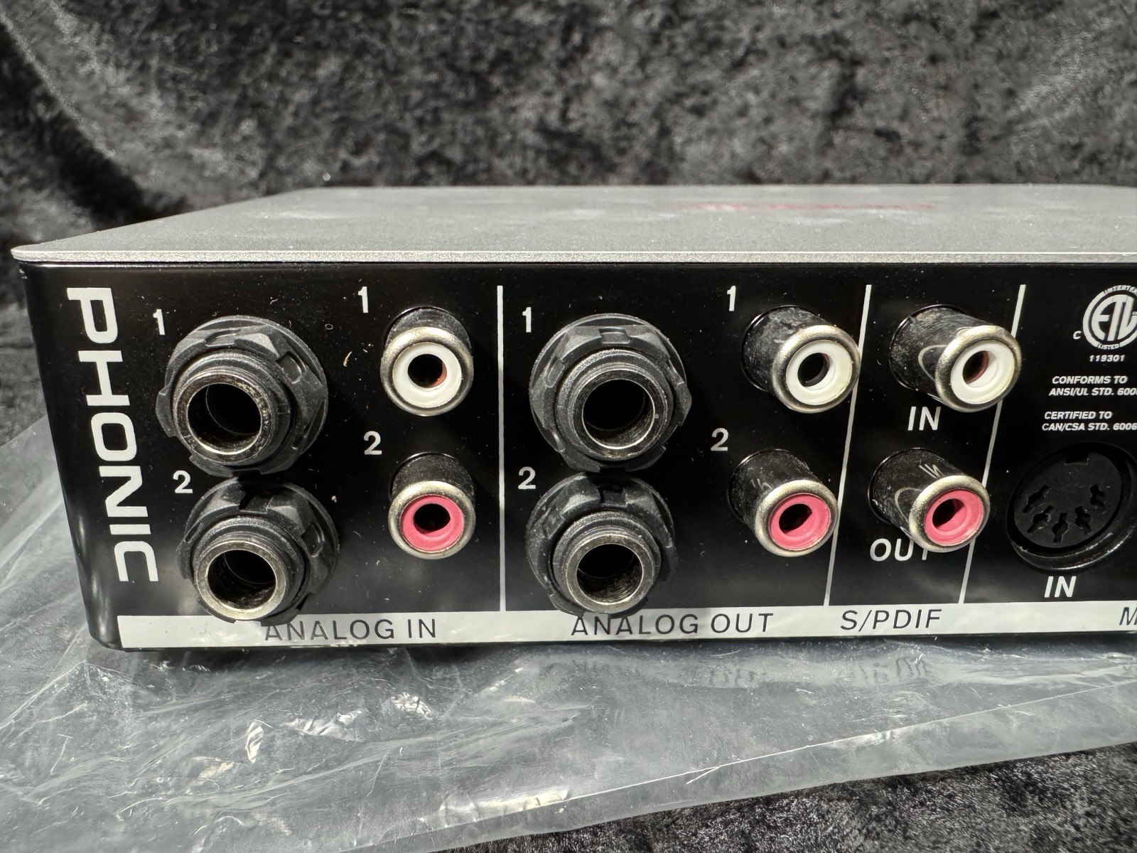 Phonic Firefly 302 Plus Portable Firewire Audio Interface T3 **NEW..!!