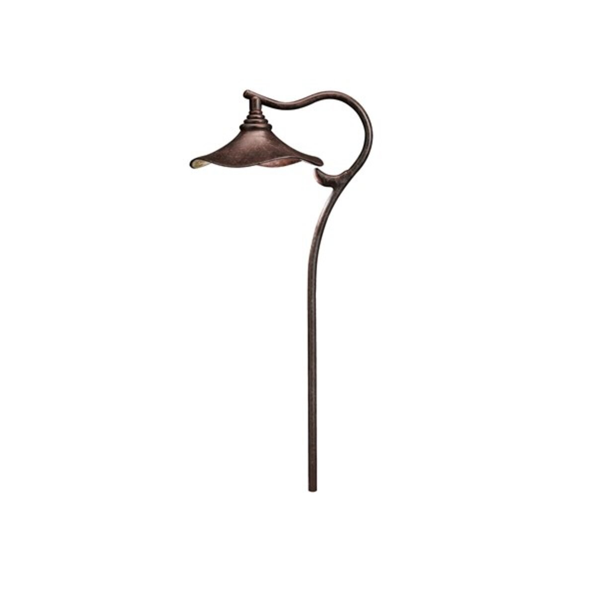 Kichler 15422 Cotswold Path Light Aluminum Aged Bronze 16W Xenon 12V 26 in. H