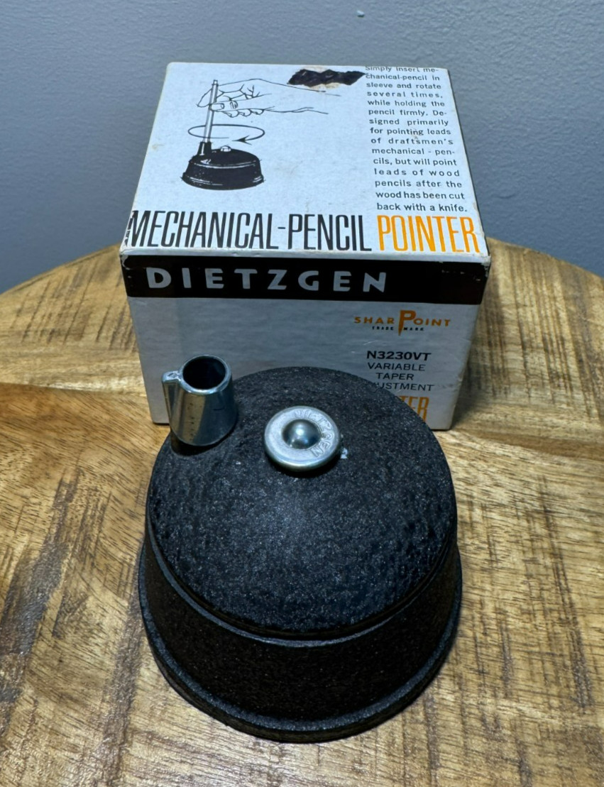Vintage Dietzgen Mechanical Pencil Pointer N3230VT in Original Box with Inst.