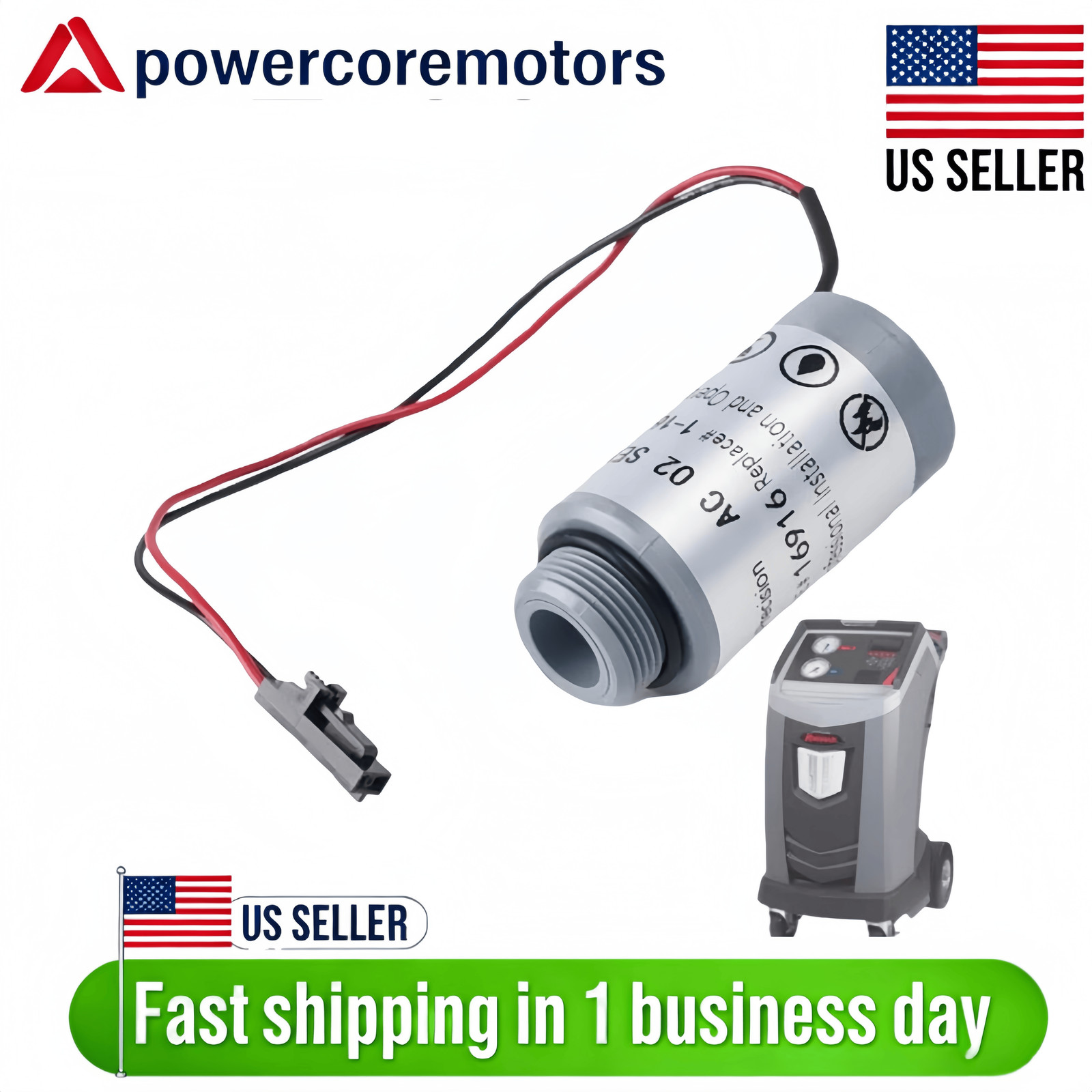 REPLACEMENT OXYGEN SENSOR - 16916 OXYGEN SENSOR FOR ROBINAIR R-1234YF - US STOCK