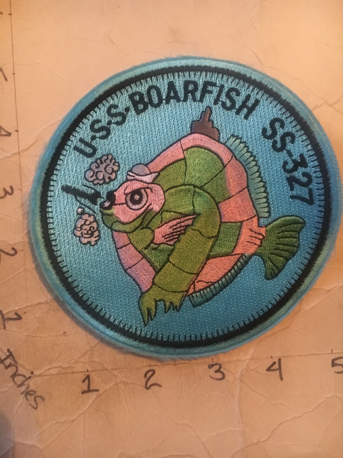 US NAVY USS Boarfish SS-327 Submarine Patch 8/1/25