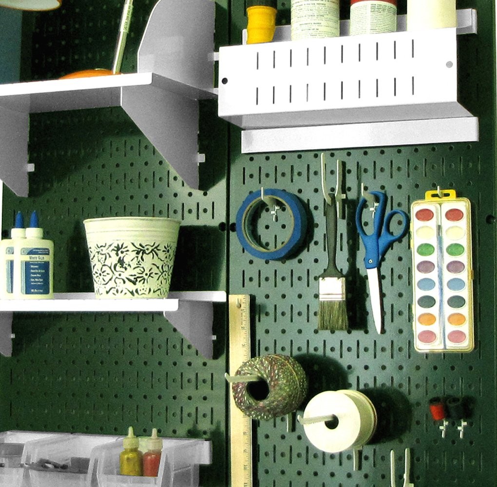 Green Metal Pegboard by - 2 Pack