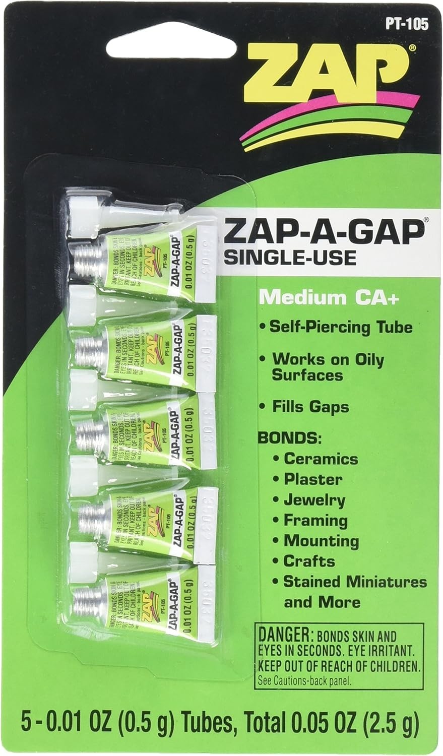Zap A Gap PT-105 Single Use Ca+ (5, 0.01 Oz. tubes)
