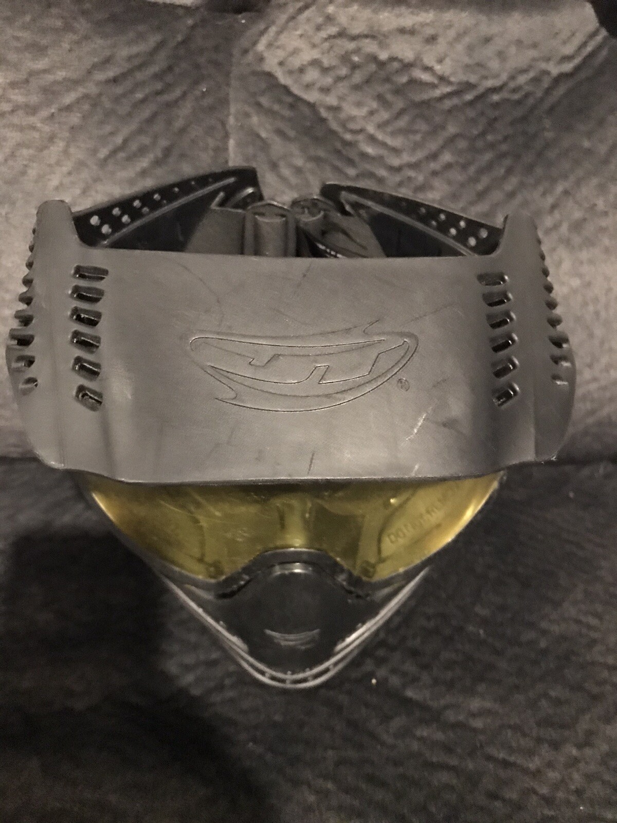 JT Paintball Mask With Yellow Goggles