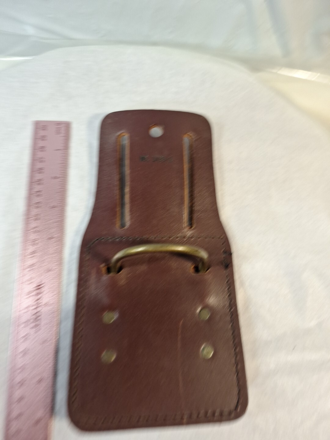 Unbranded Hammer Holder One Size Brown Excellent Fullgrain Leather Gear