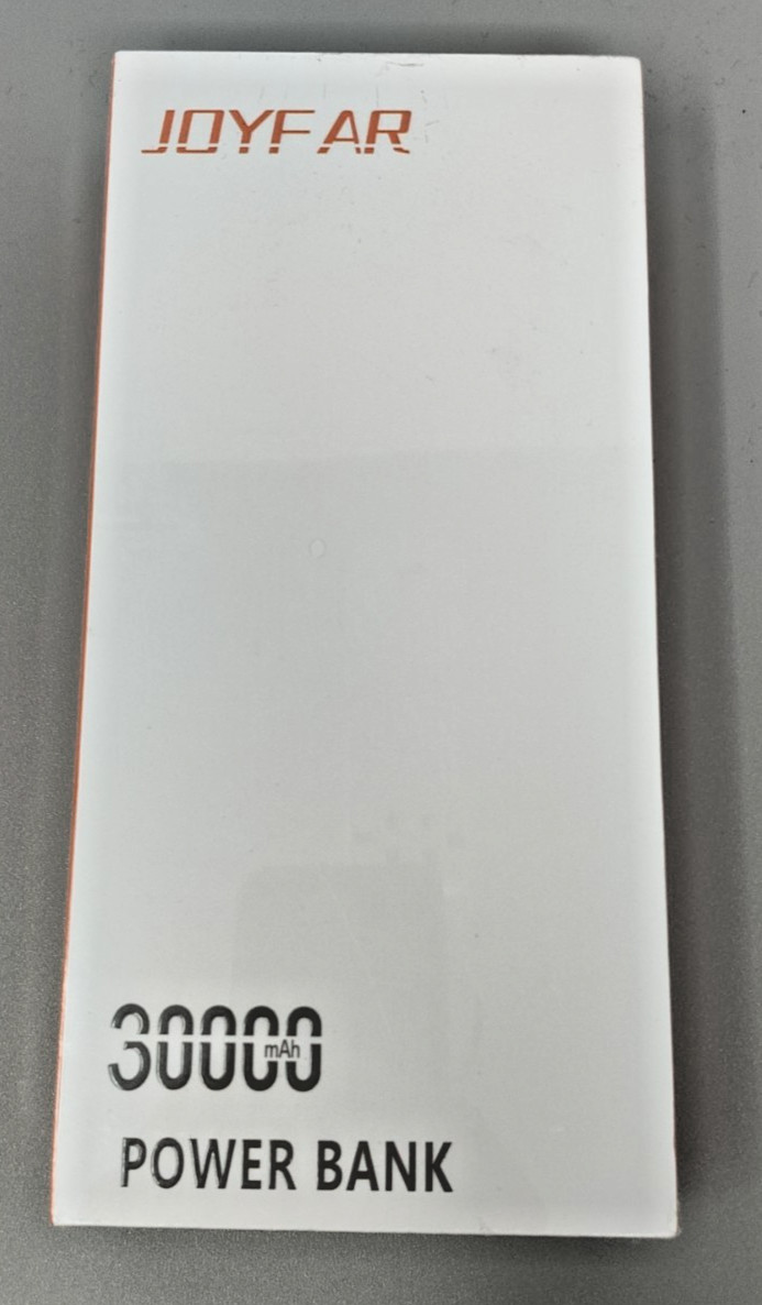 JOYFAR JF-PB06 30000mAh Power Bank Portable Charger Fast Charging USB-C - SEALED