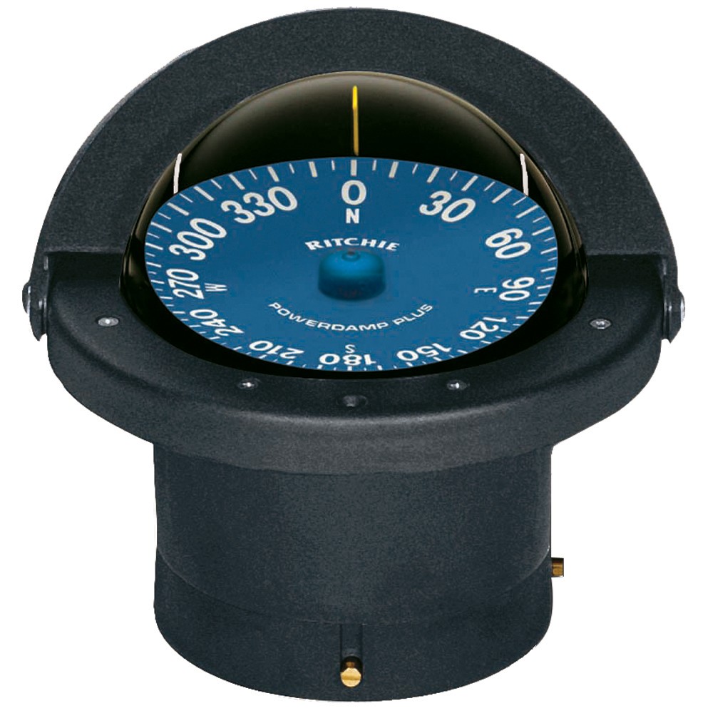 Ritchie SS-2000 SuperSport Compass - Flush Mount - Black bundle RITCHIE COMPASS