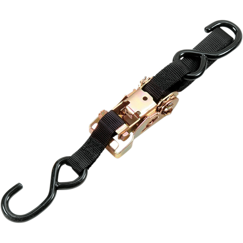 Parts Unlimited 1" Ratchet Tie Down - Black | 131022