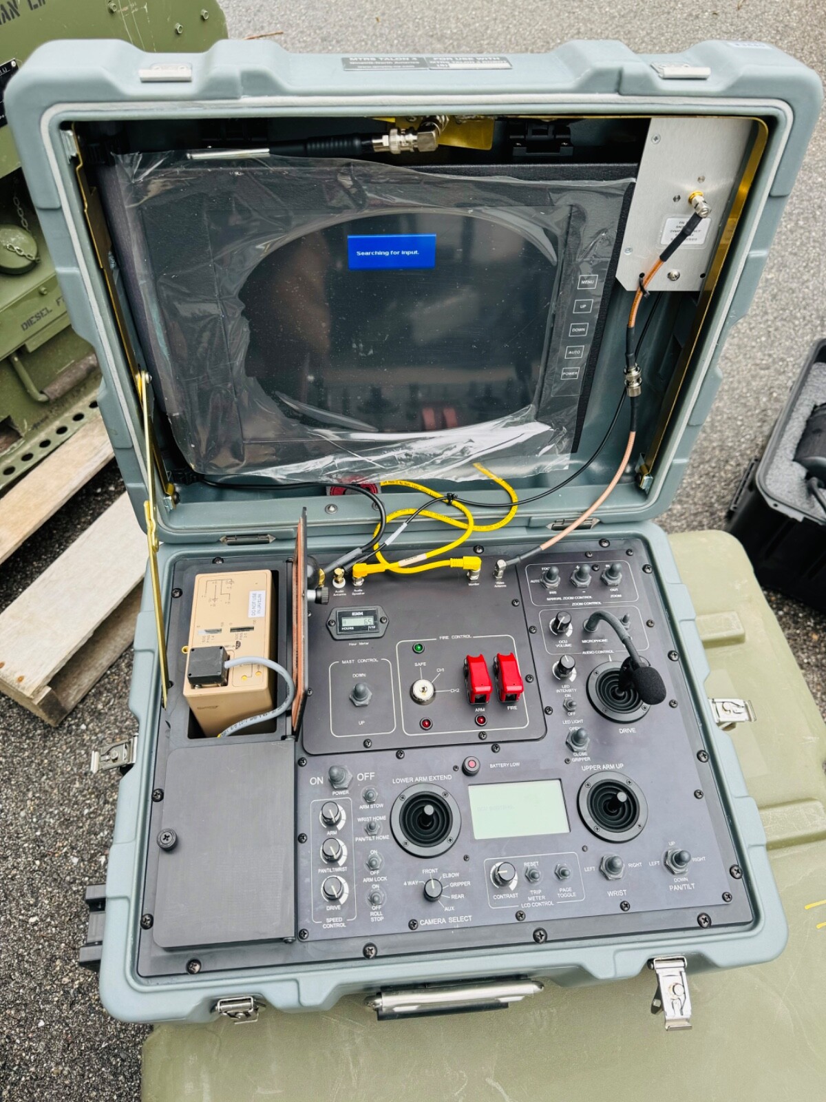 Military Controller Multi Mission Tactical Robot Foster Miller MTRS TALON4