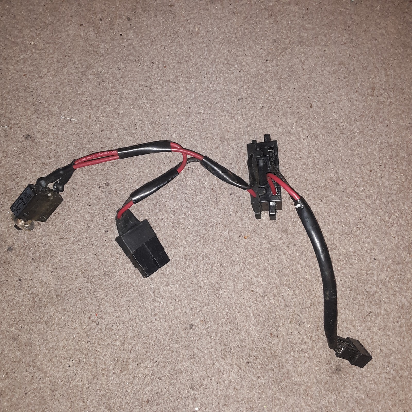 Drive COBALT X16 Portable Powerchair Frame Power Connector Tested Good