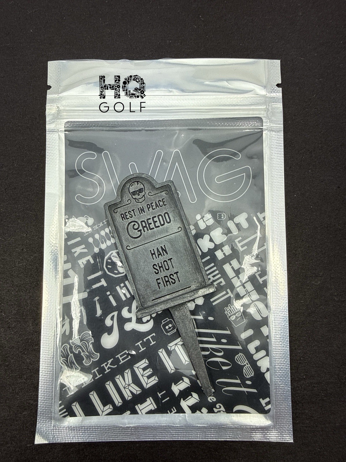 Swag Golf Co Divot Tool RIP Creedo Han Shot First Single Prong