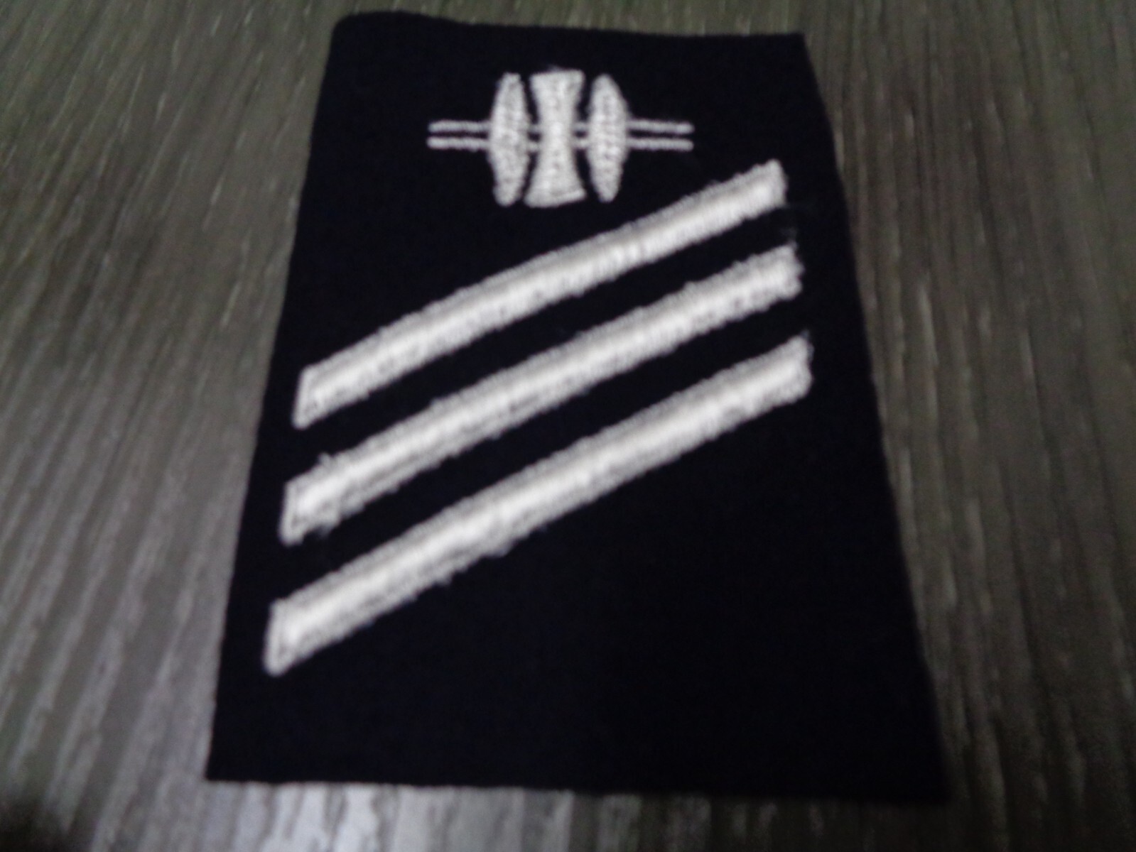 Military US NAVY Opticalman Mate E-3 Mark Patch BLUES VIETNAM ISSUE SQUARE