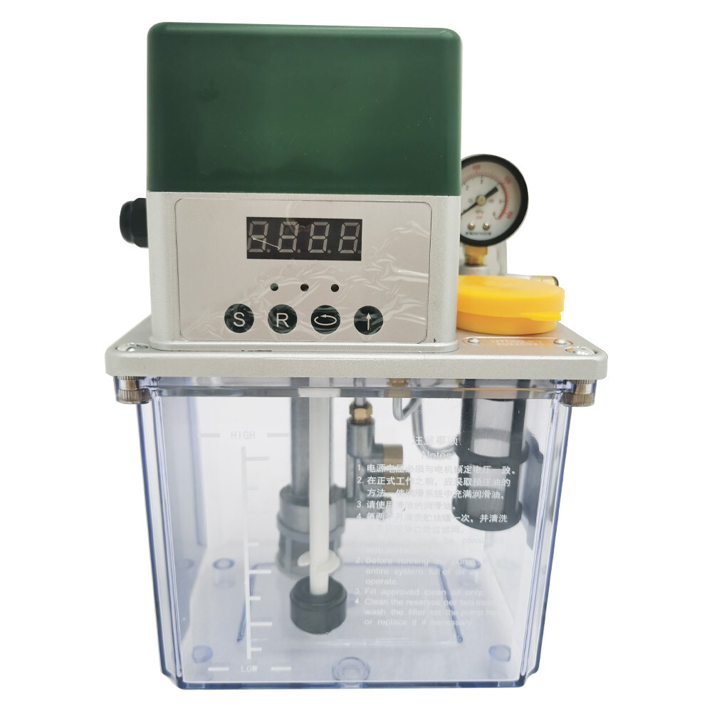220V Automatic Electric Lubrication Pump, Automatic Gear Pump(2L Tank Capacity)