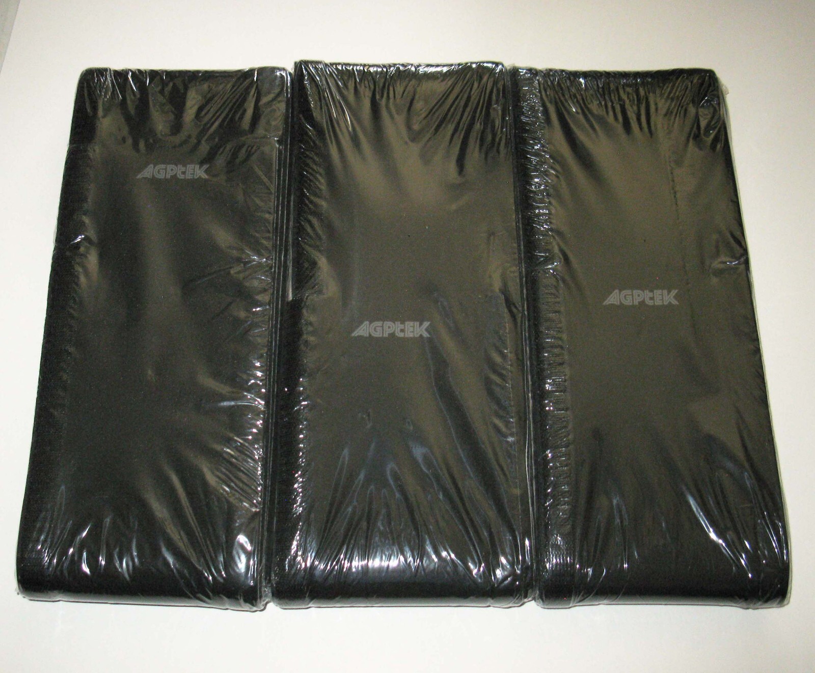 NEW NOS Lot 3 AGPTEK 110" Neoprene Cable Wrap Rolls Cut to Fit Wire Management