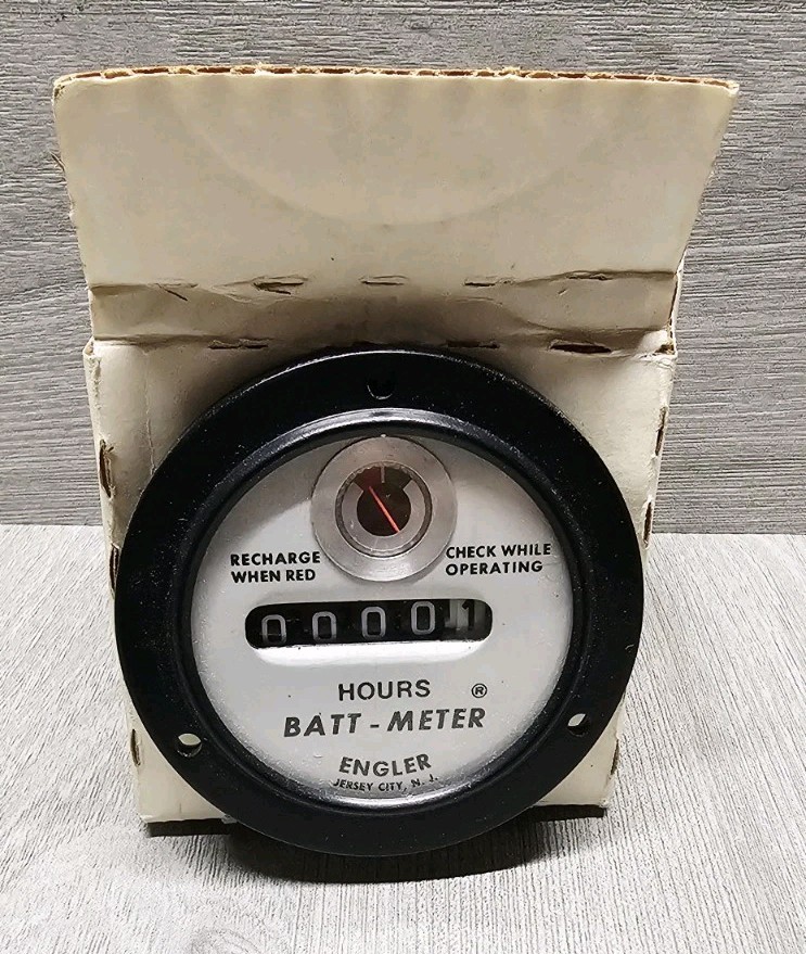 engler hour meter BATT-METER B48N5