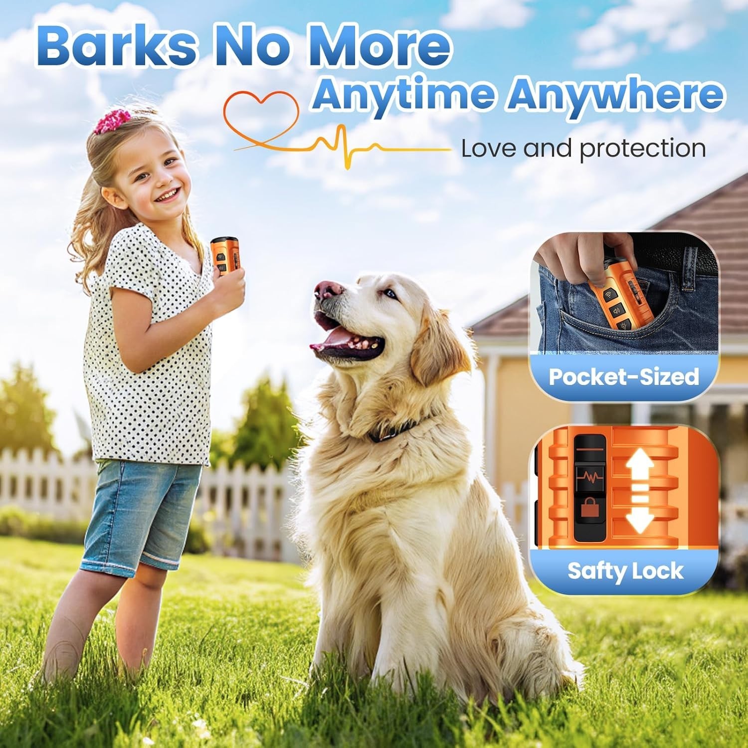 Neighbor's Dog Barking Solution - 5 Customizable Modes