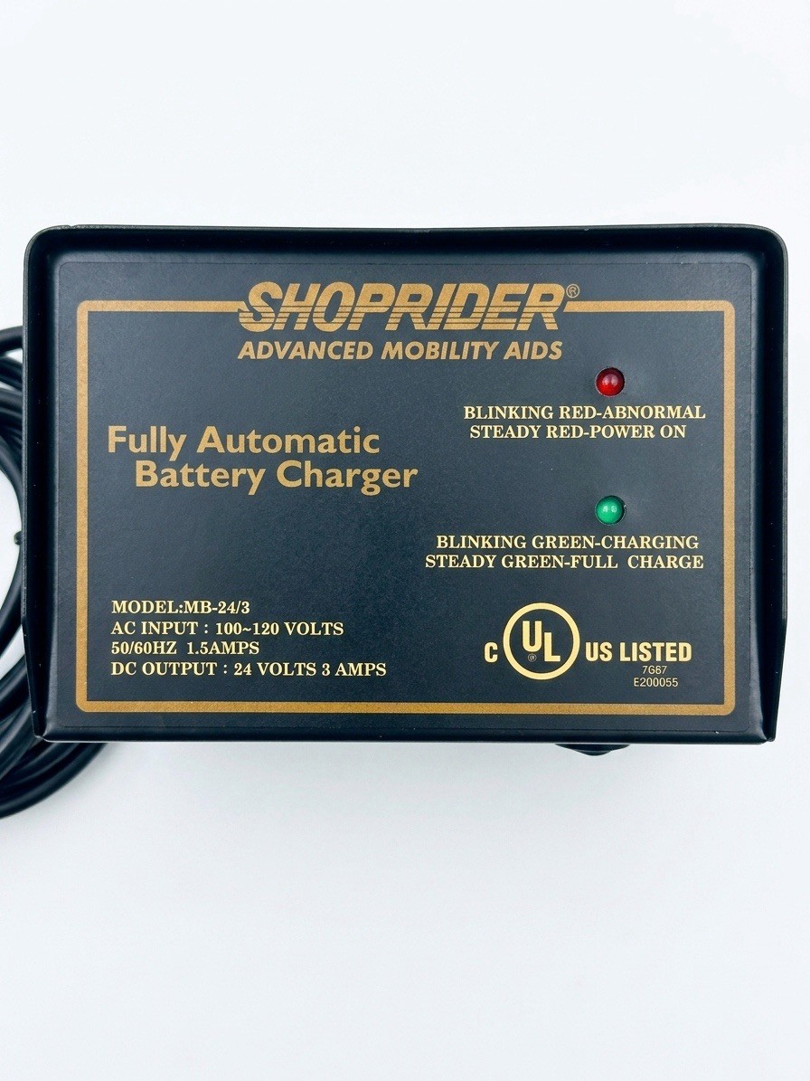 Shoprider Mobility Scooter Battery Charger Model MB-24/3