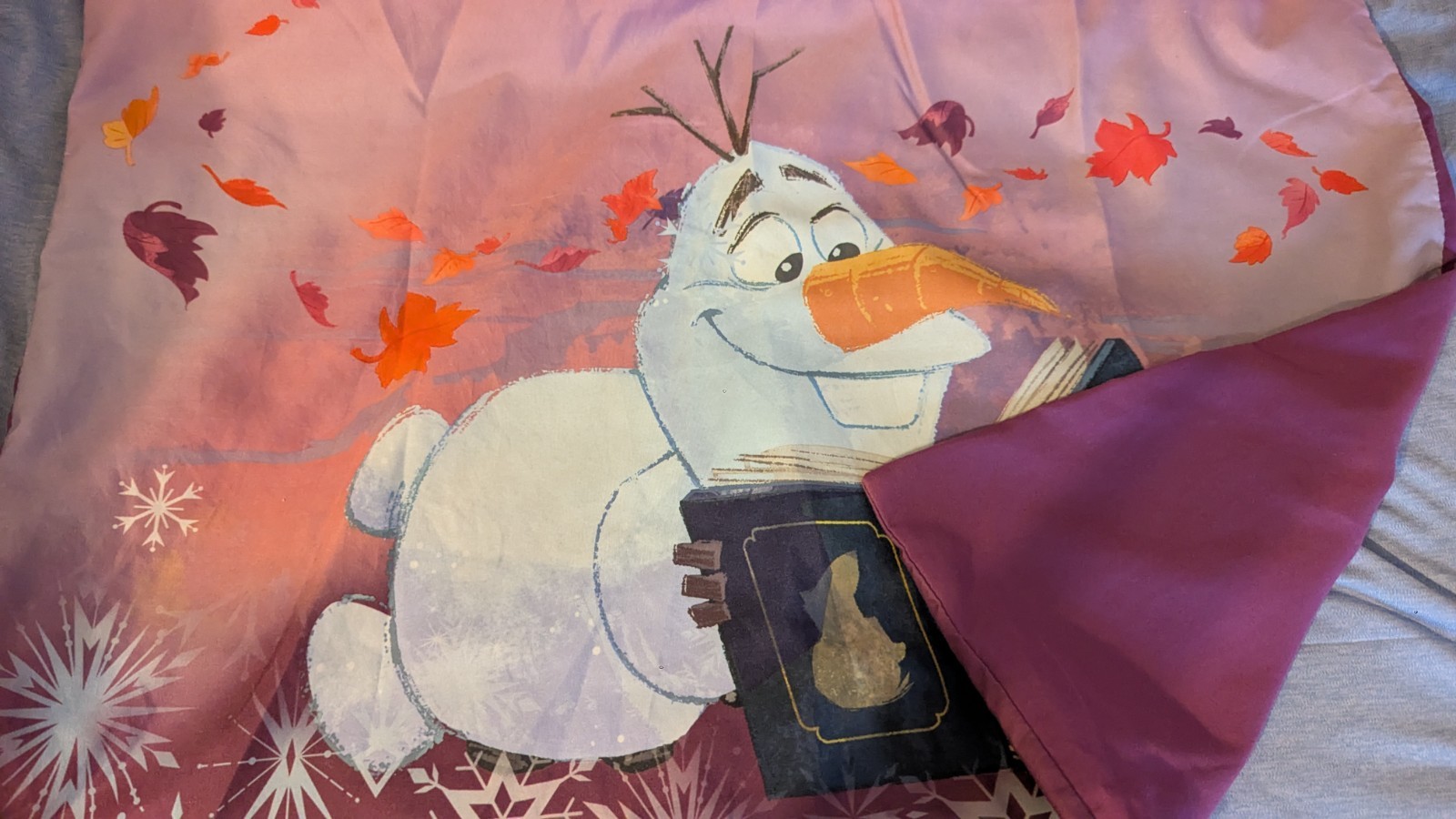 Frozen Pillowcase Standard Size.