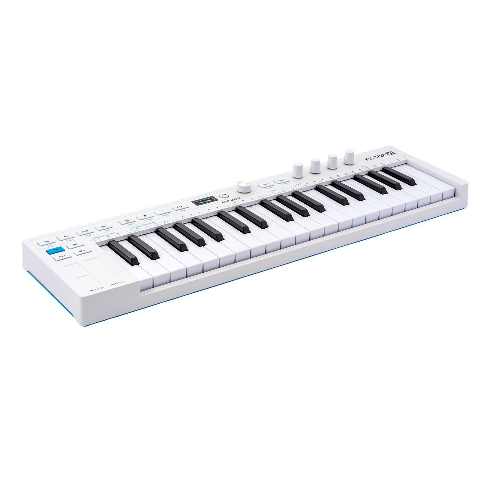 Arturia KeyStep 37 mk2 Compact 37 Key Keyboard Controller & Sequencer Pack