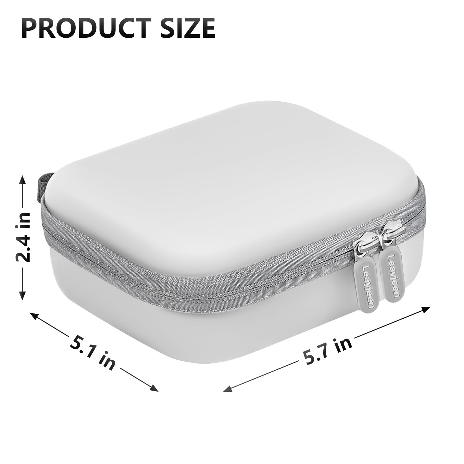 White Protective Carrying Case for Insta360 GO 3S GO 3 Action Camera