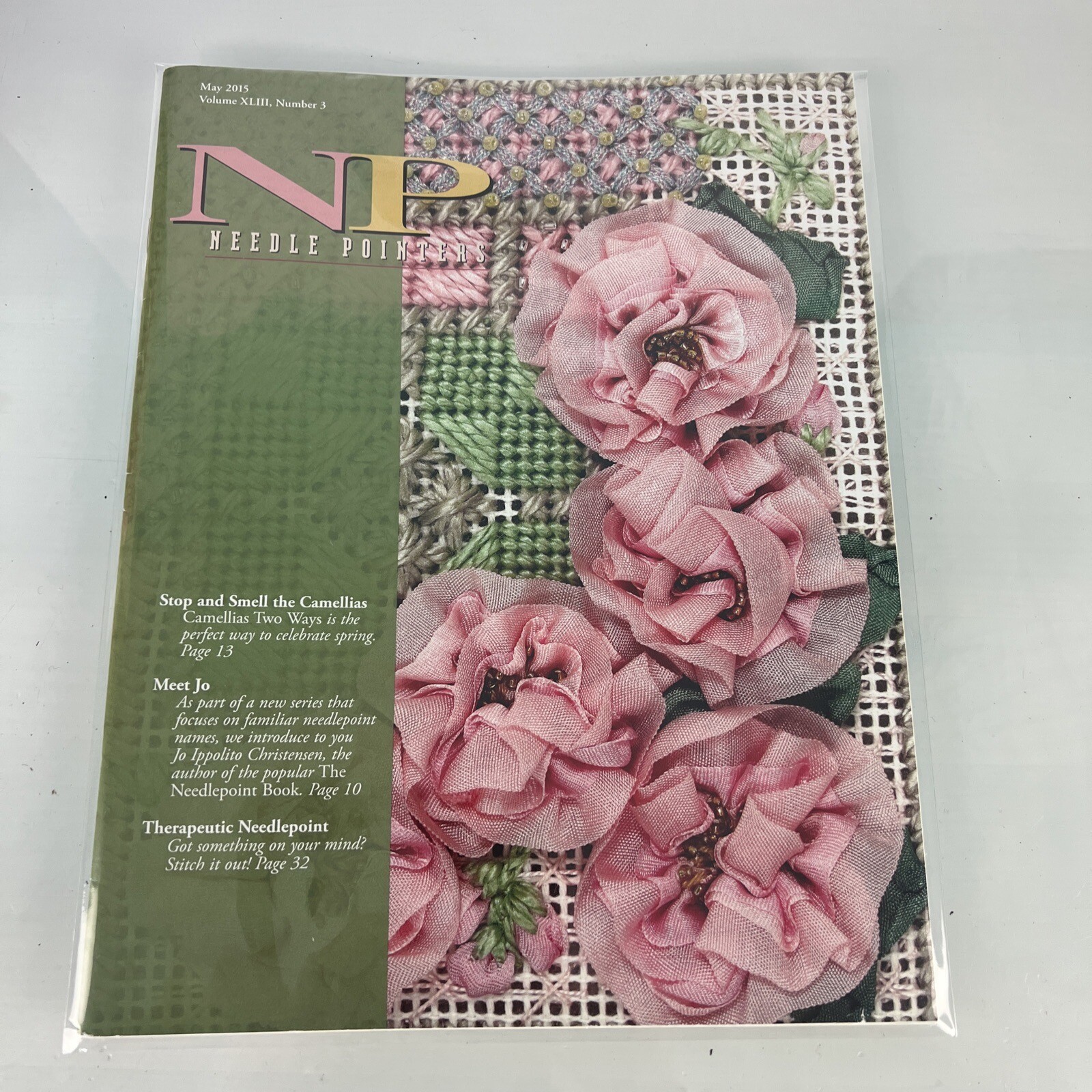 May 2015 NEEDLE POINTERS magazine by The American Needlepoint Guild Inc.
