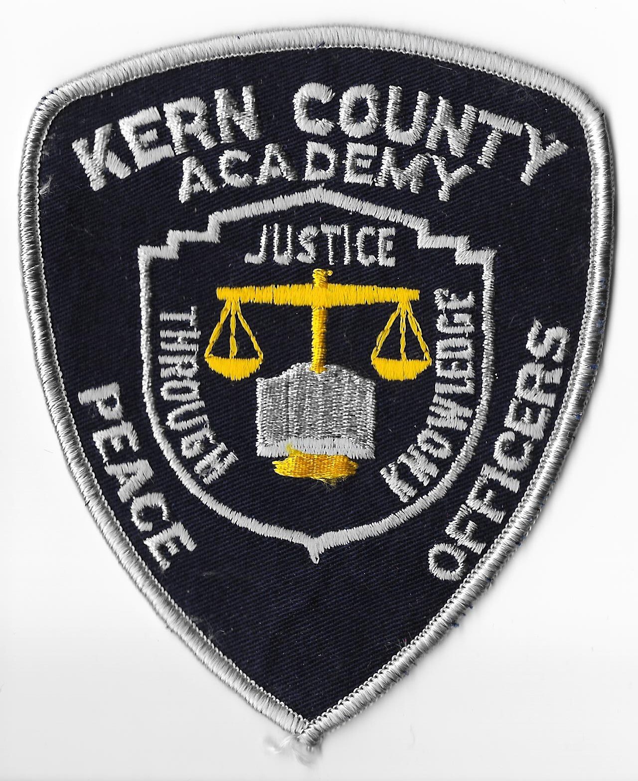 Kern County Peace Officers Academy, California Shoulder Patch V1