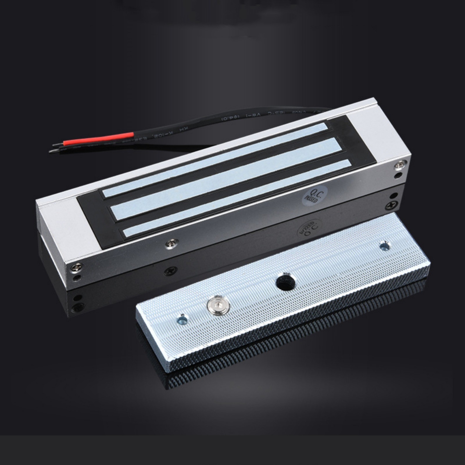 Door Gate Entry Access Control System, Electric Magnetic Lock+ 2 Remote Controls