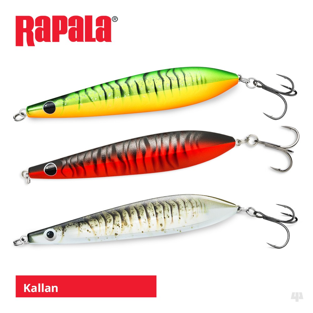 Rapala Kallan Spoon Lures - Sea Trout Salmon Bass Pollock Pike Fishing Tackle