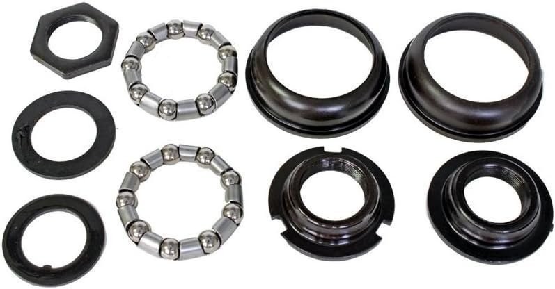 Sunlite Bottom Bracket Set, 24 TPI / 68mm, Black