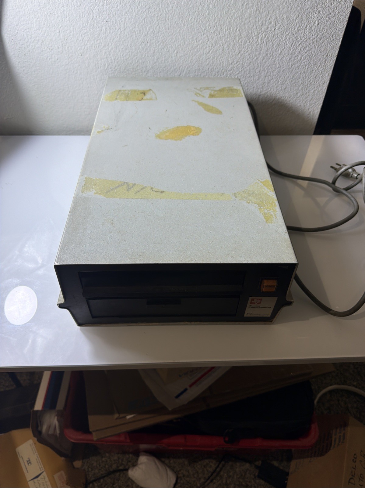 Vintage Texas Instruments 607 Diskette Unit Tested!