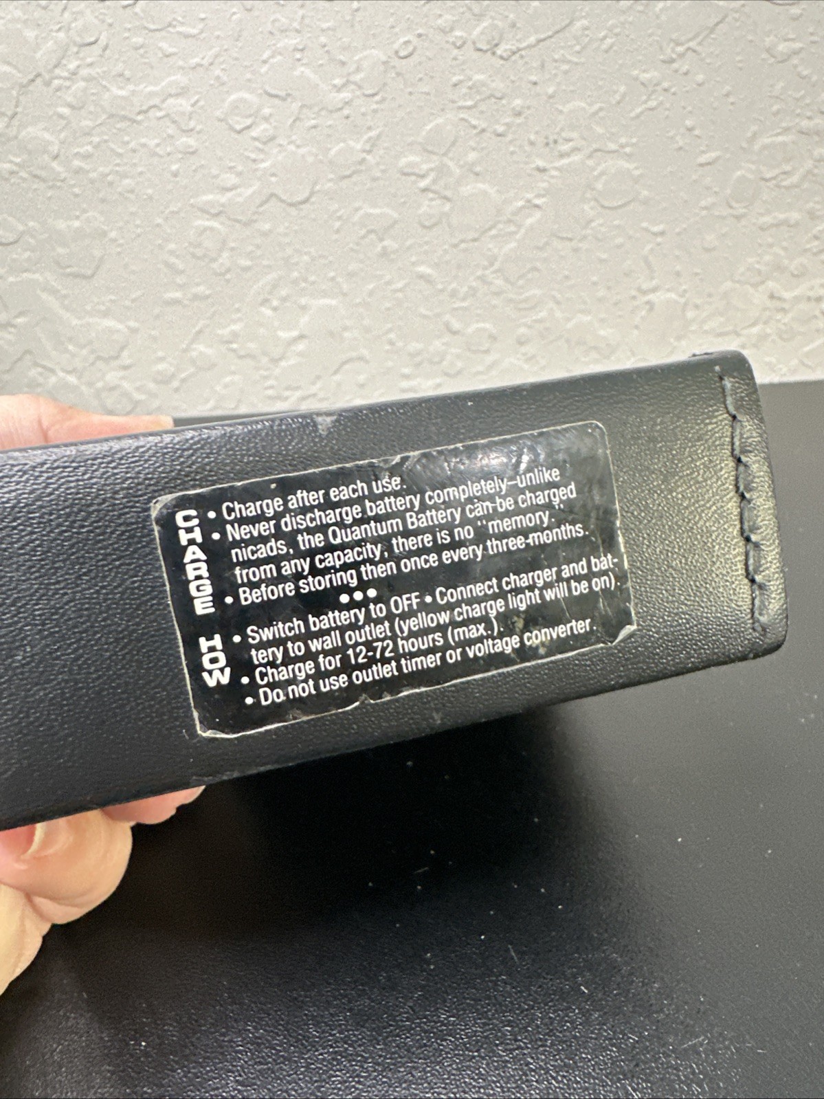 Quantum Battery One QB1 With Case Untested As Is