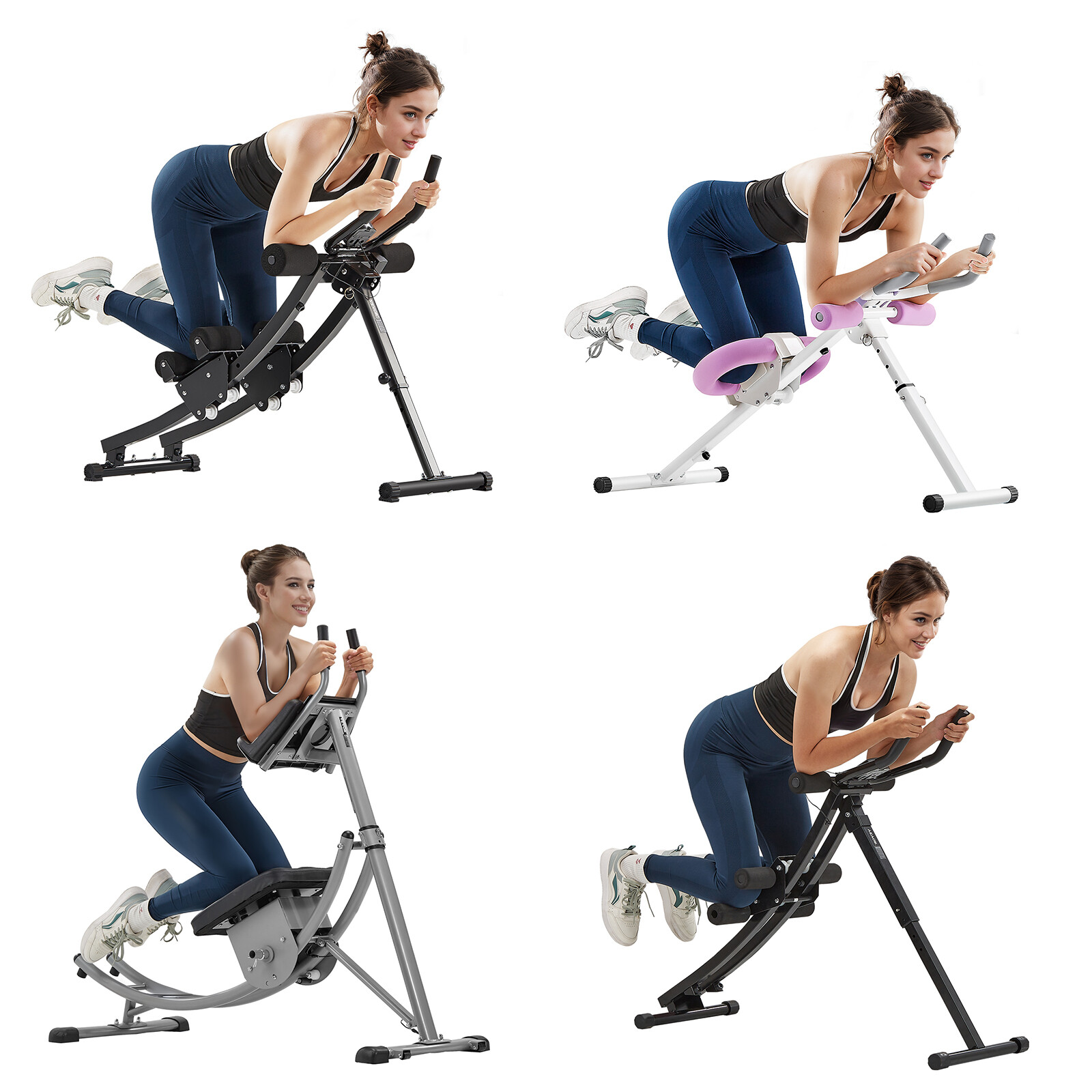 Uimoso AB Workout Machine Equipment Home Gym Core Abdominal Trainers Adjustable