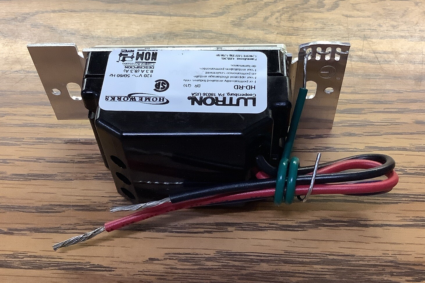 NOB Lutron Homeworks HD-RD-AL Accessory Dimmer