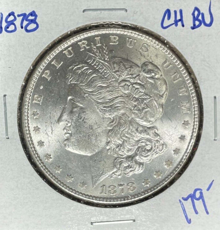 1878 MORGAN SILVER DOLLAR ~ CH/BU ~NICE COIN~