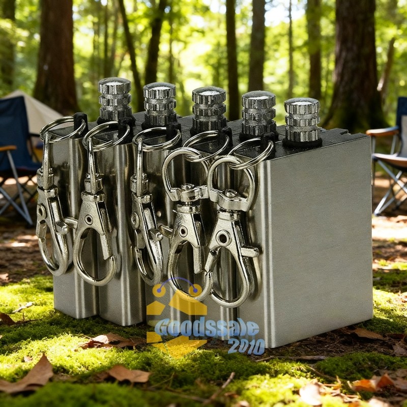 5 Lighters Flint Match Emergency Fire Starter Camp Survival Refill Waterproof