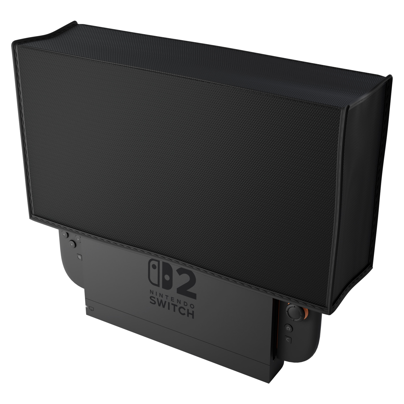 PlayVital NS 2 Dust Cover Waterproof Cover Sleeve for Nintendo Switch 2 - Black