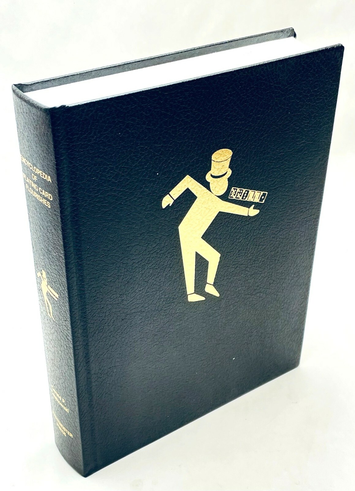 Encyclopedia of Playing Card Flourishes-1st Ed-Autographed-Cuts-Shuffles-OOP