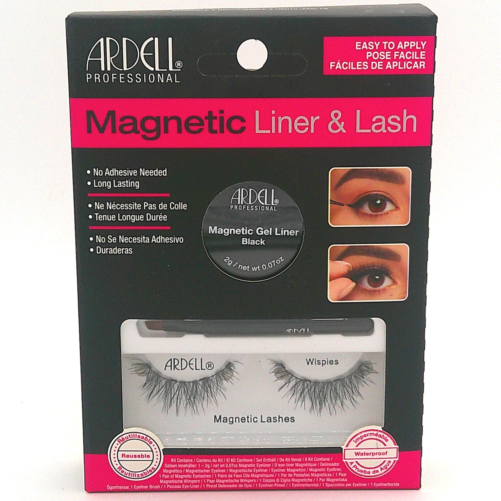 Ardell Magnetic Liner & Lash, Wispies [Brand New In Box]