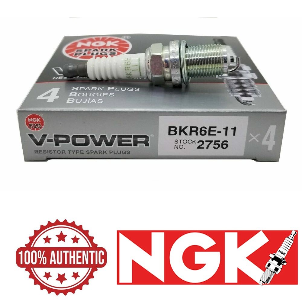 NEW 01-17 HONDA GL1800 1800 GOLDWING NGK SPARK PLUGS QTY 4 BKR6E-11