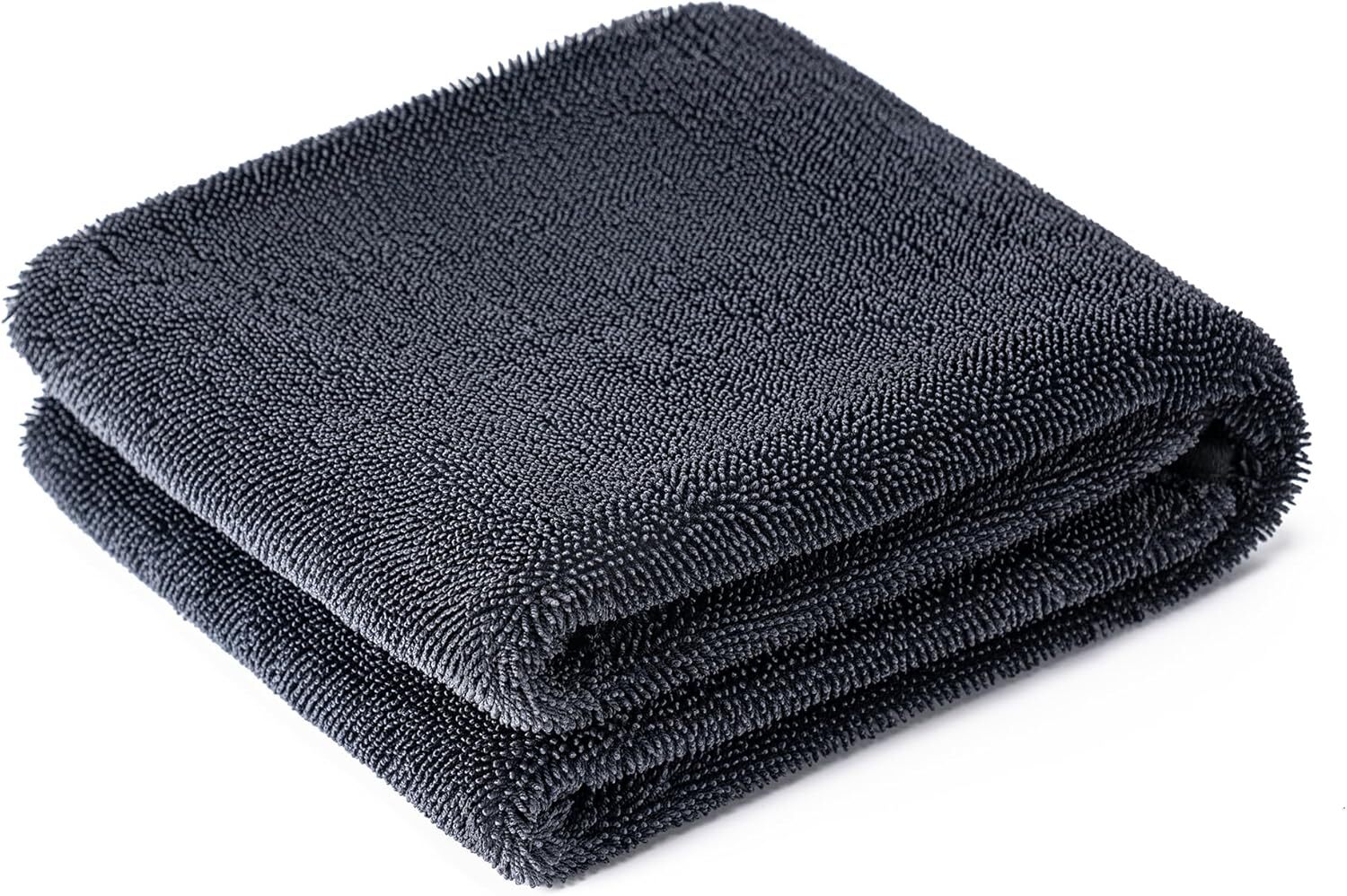 CADONO Large Microfiber Car Drying Towel, Ultra 36×24inches*600GSM, Grey